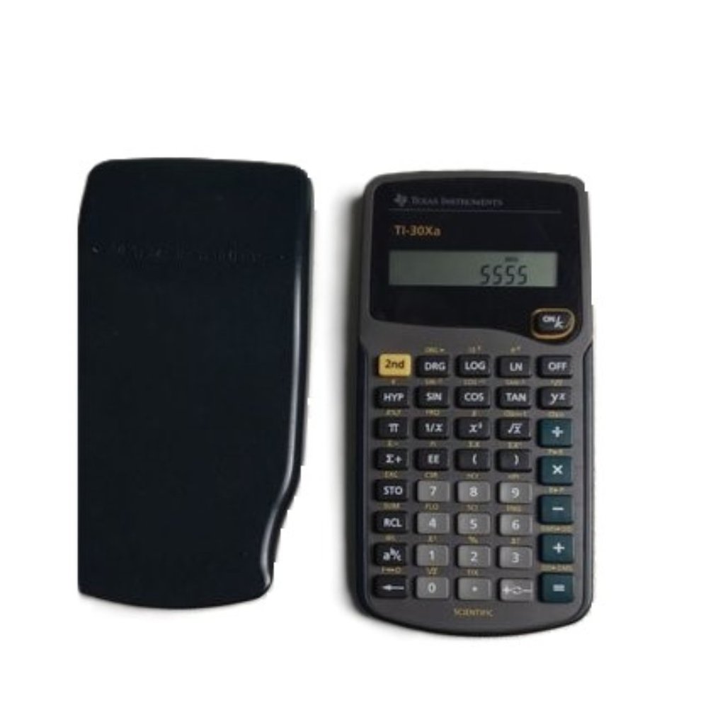 Texas Instruments TI-30XA Scientific Calculator‎  Lot of 2 Solar Powered